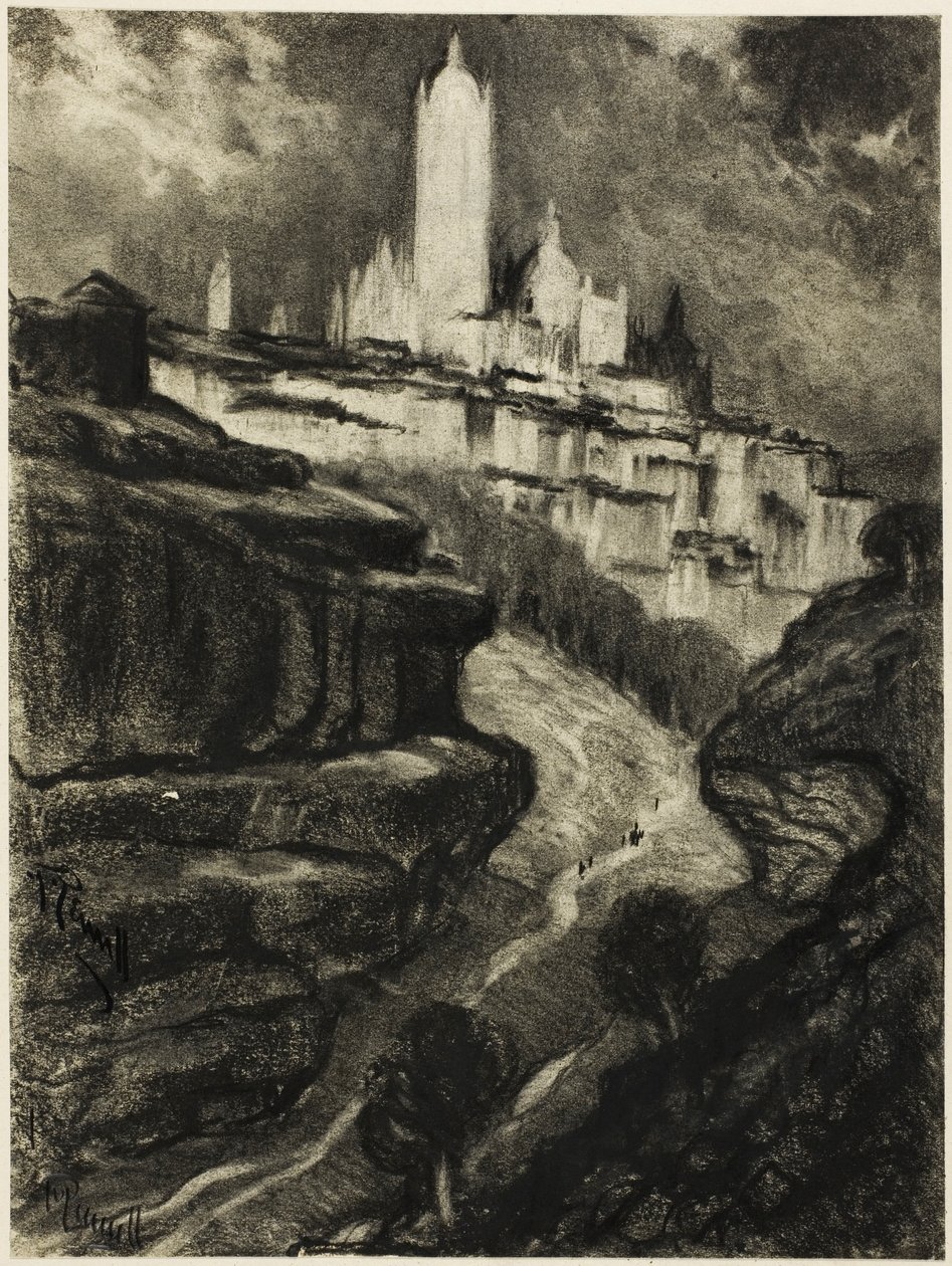 Segovia da Joseph Pennell
