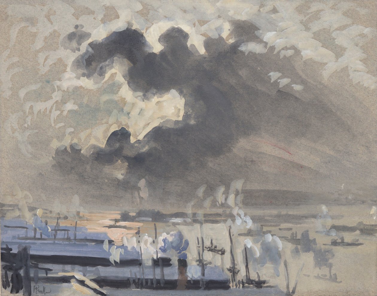 Tempeste in Arrivo da Joseph Pennell