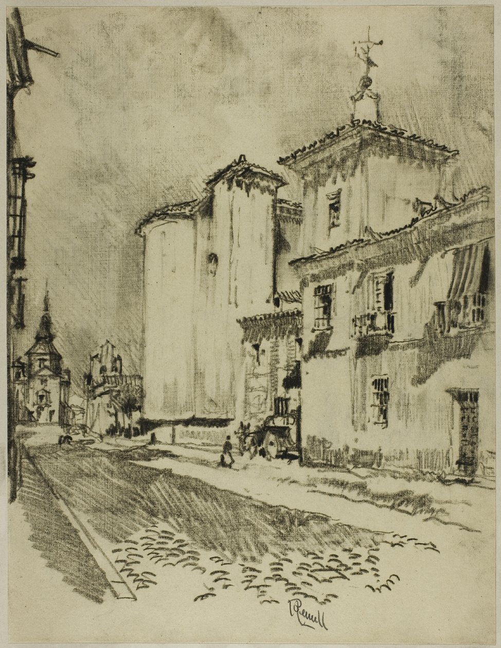 Chiese alte e maestose da Joseph Pennell
