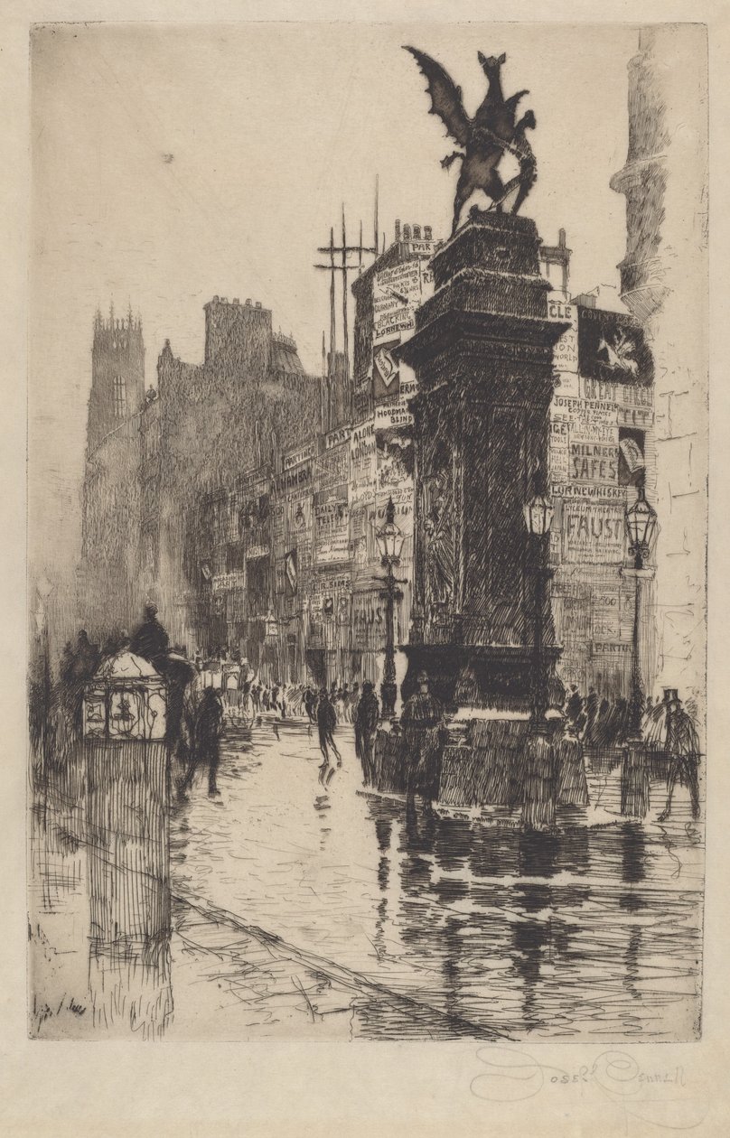 Temple Bar da Joseph Pennell