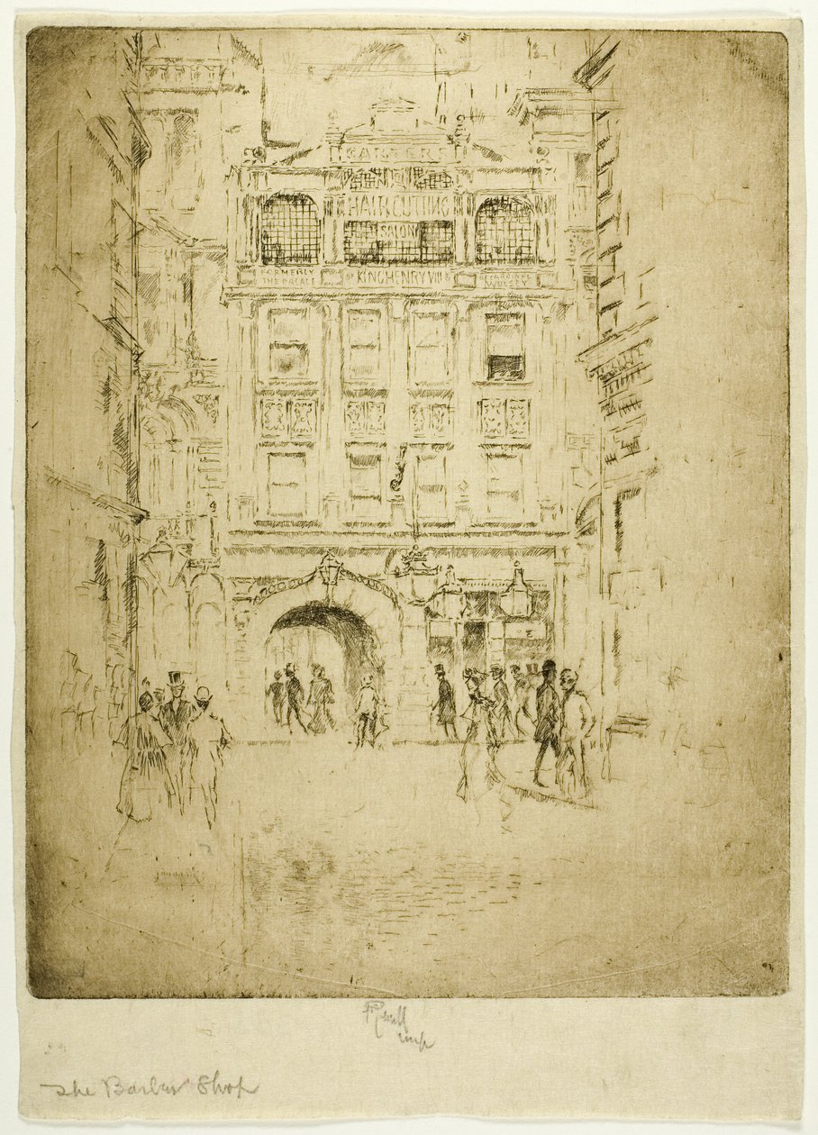 Il Barbiere da Joseph Pennell