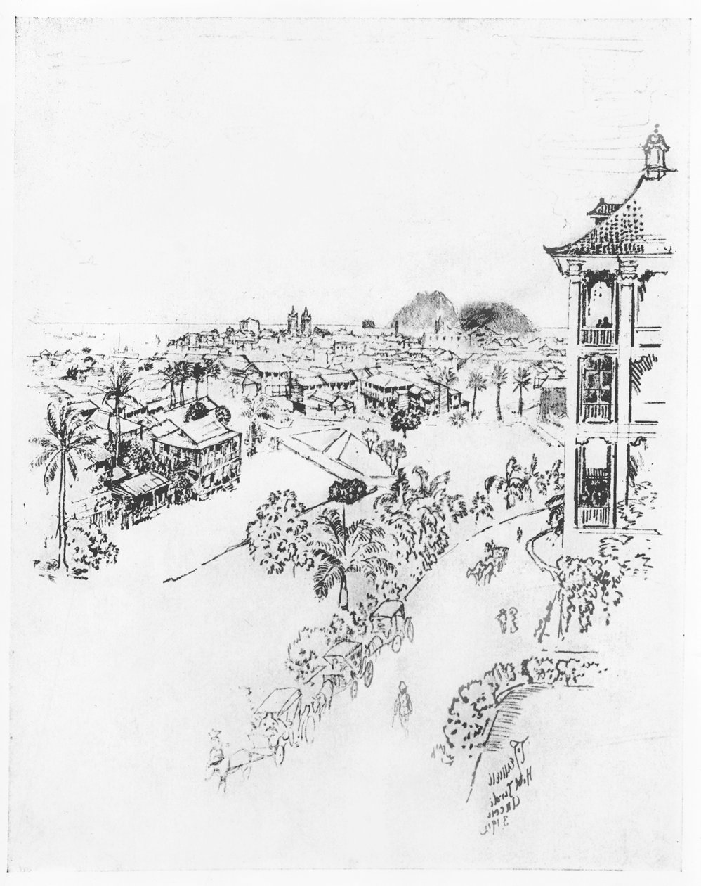 La città di Panama dall