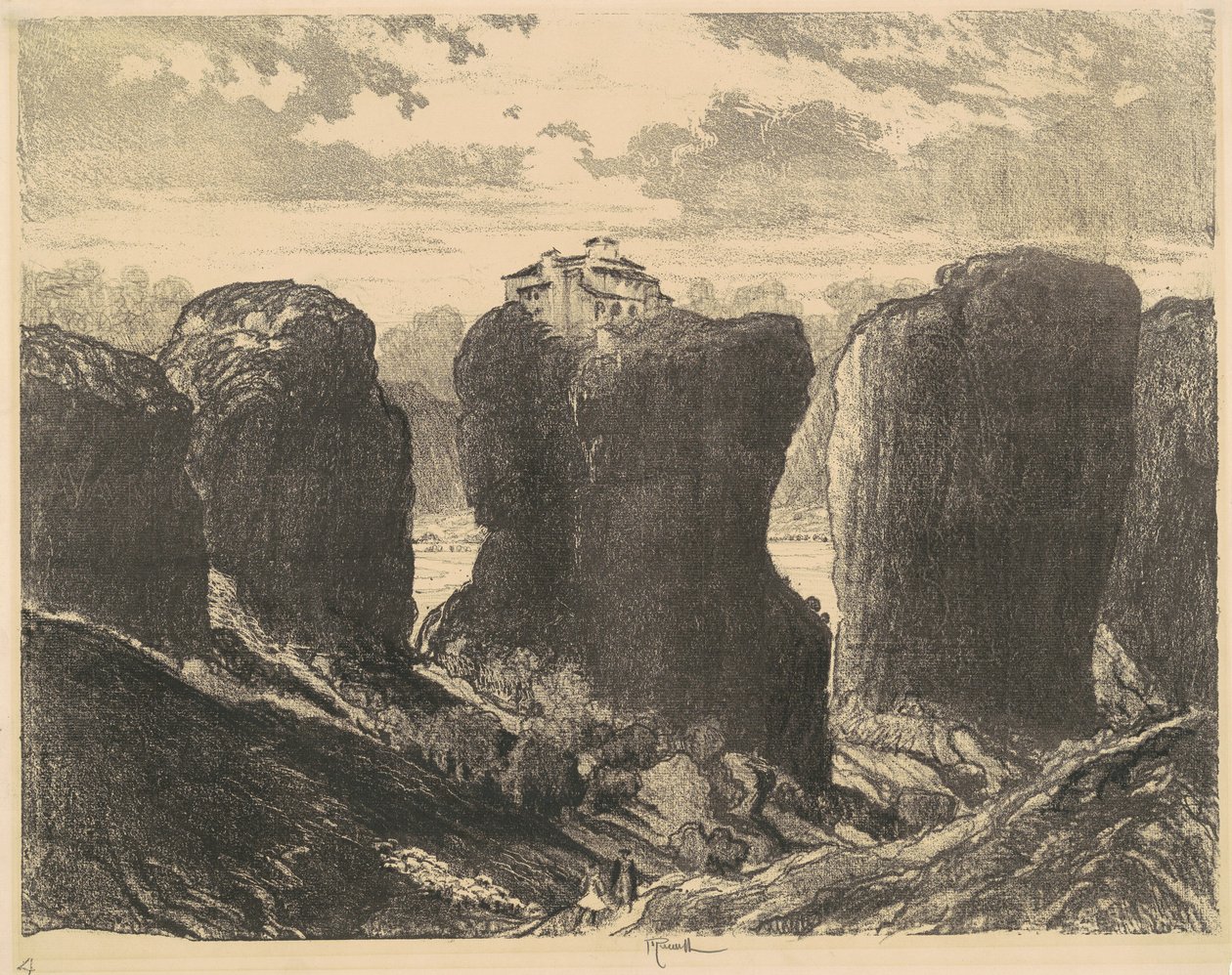 Le scogliere della Trinità, 1913 da Joseph Pennell