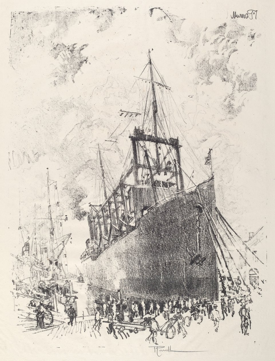 Il minatore da Joseph Pennell