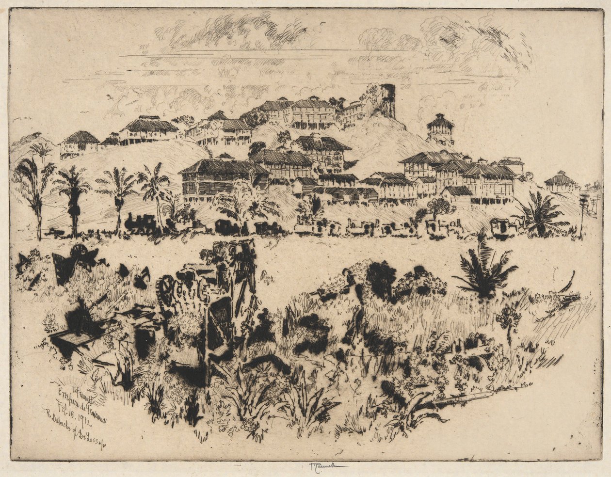 Il Disastro di De Lesseps da Joseph Pennell