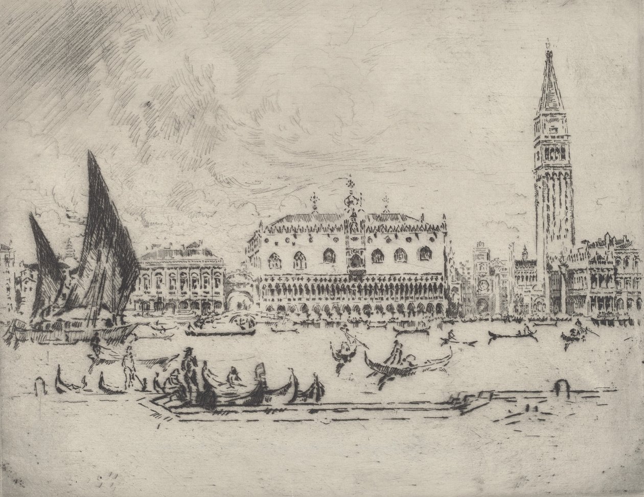 Palazzo Ducale da Joseph Pennell