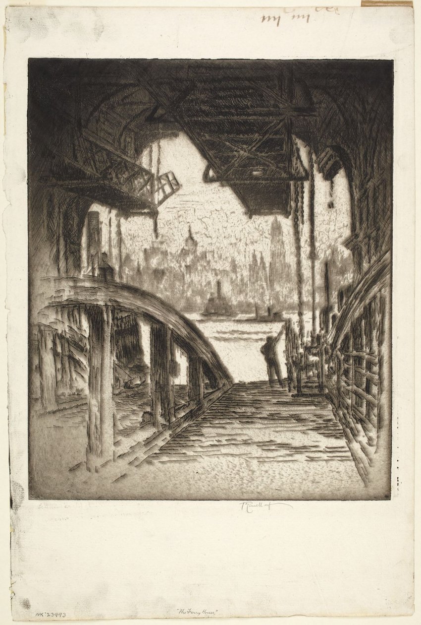 La casa del traghetto da Joseph Pennell