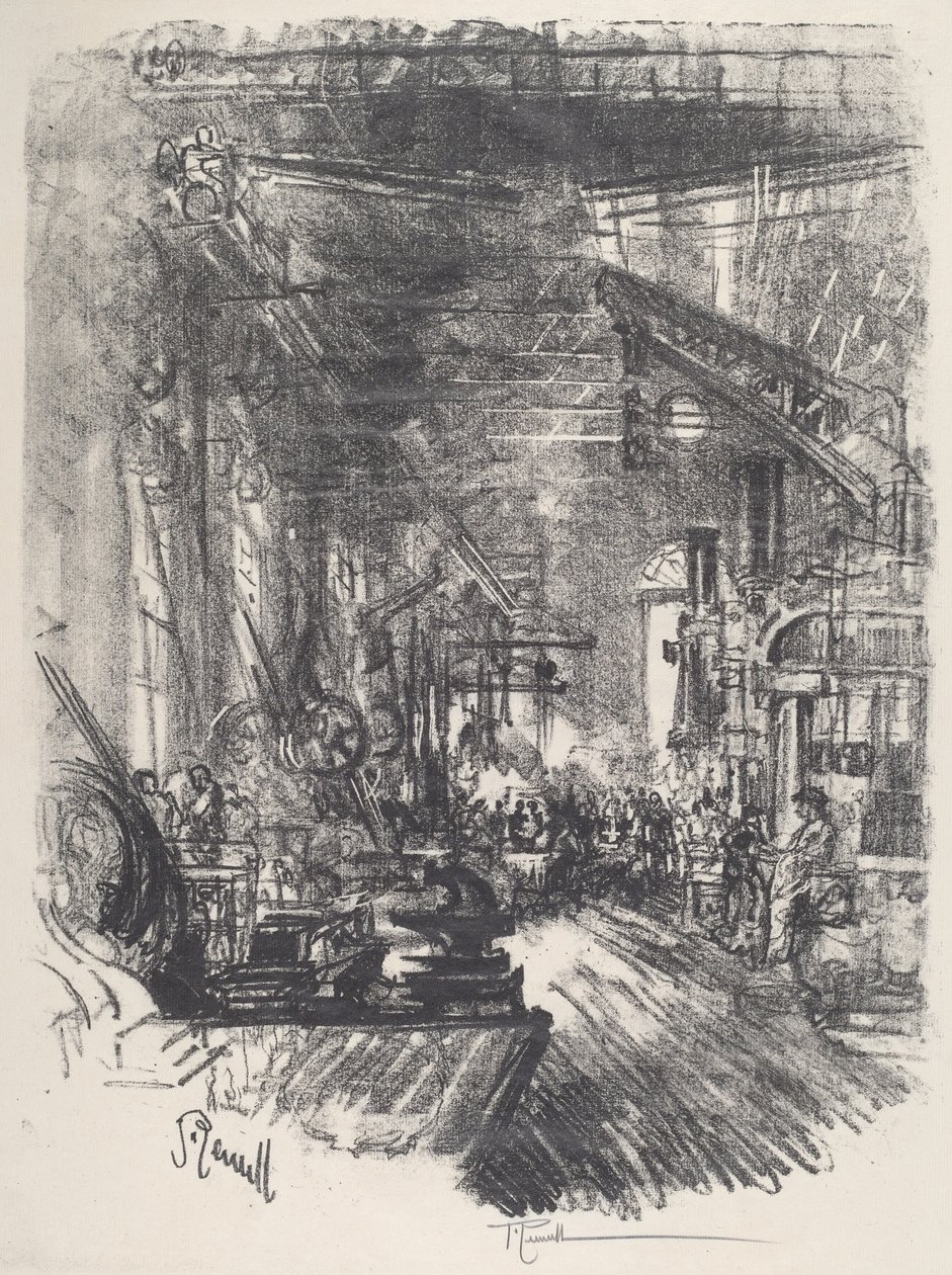 Le forge da Joseph Pennell