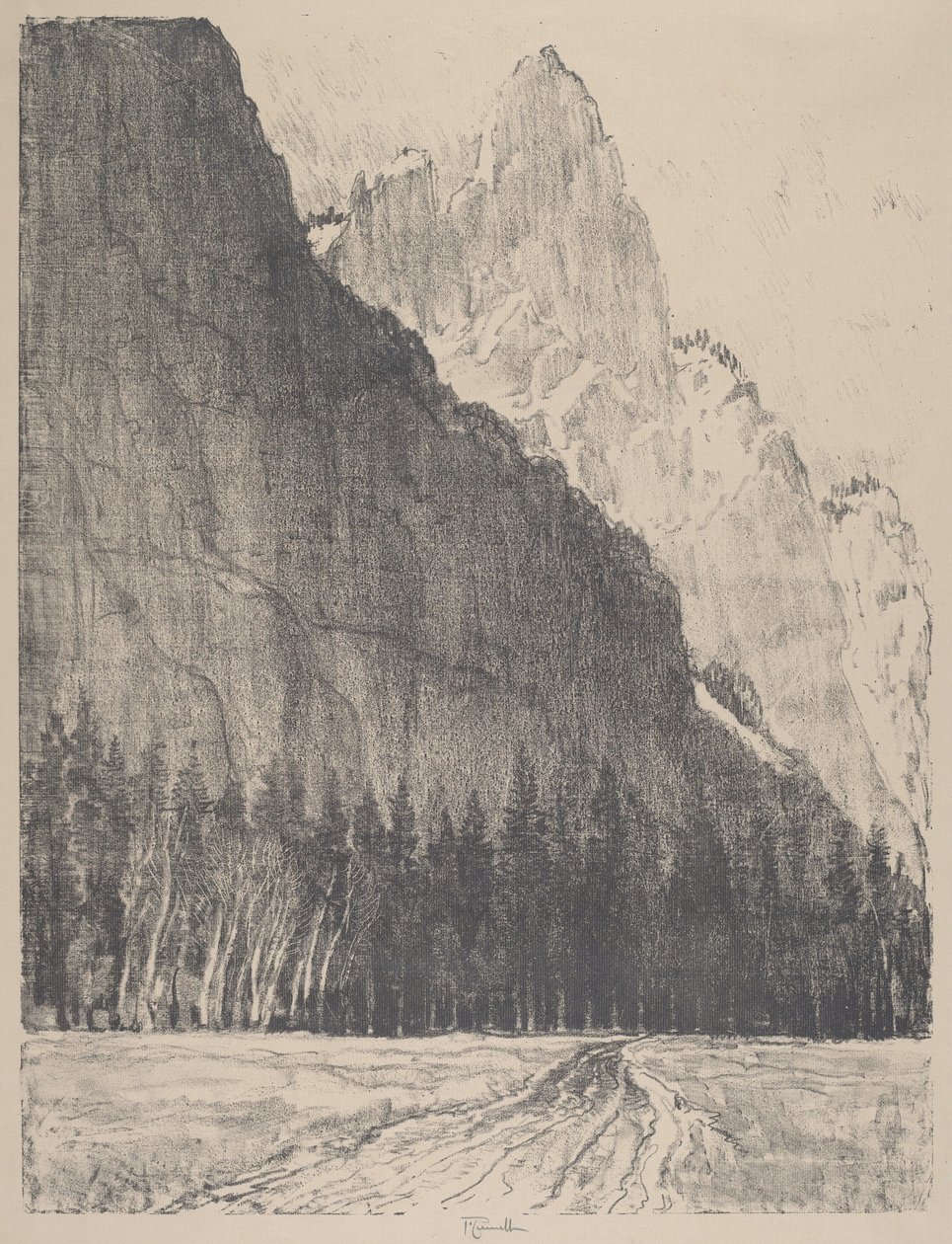 La sentinella da Joseph Pennell
