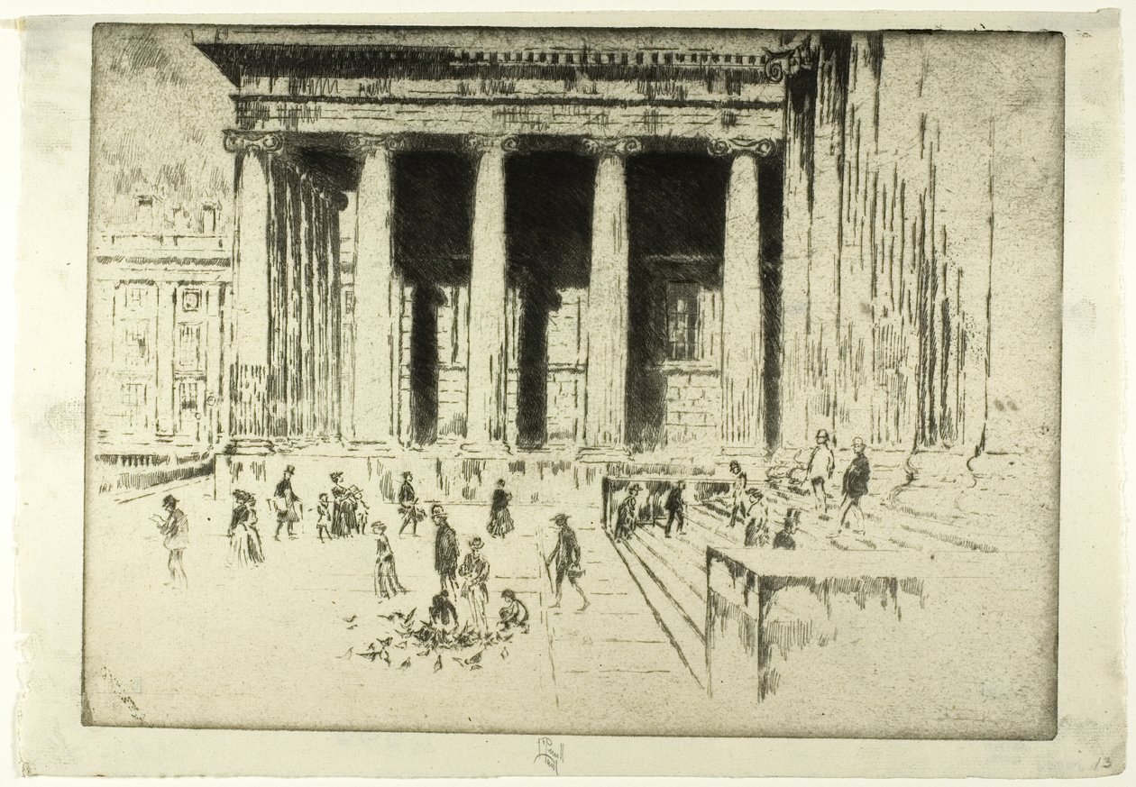 I gradini, British Museum da Joseph Pennell