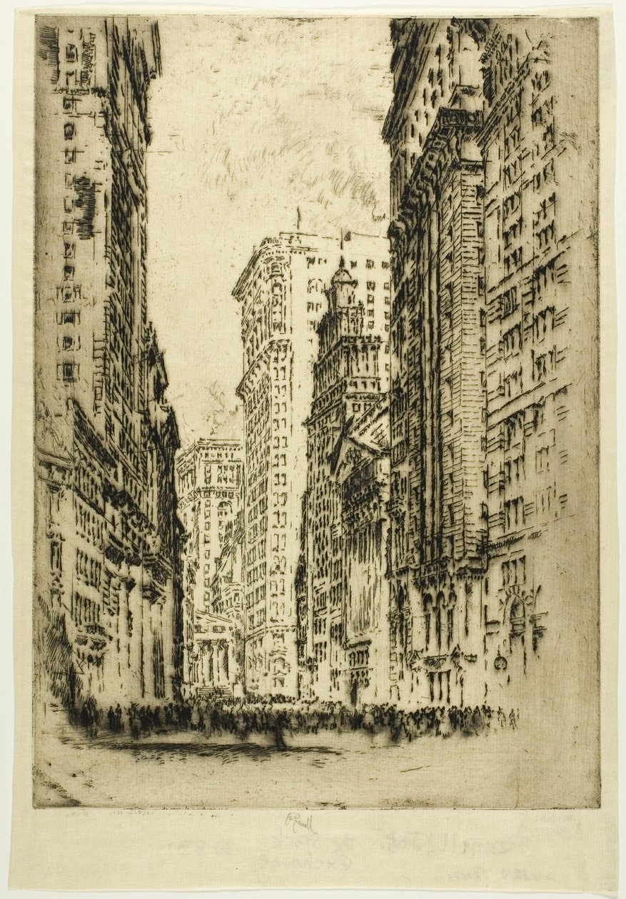 La Borsa da Joseph Pennell