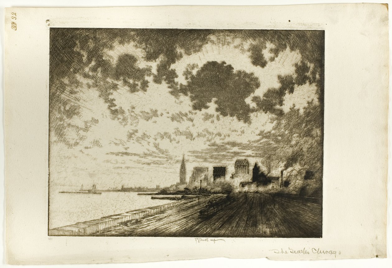 I binari, Chicago da Joseph Pennell