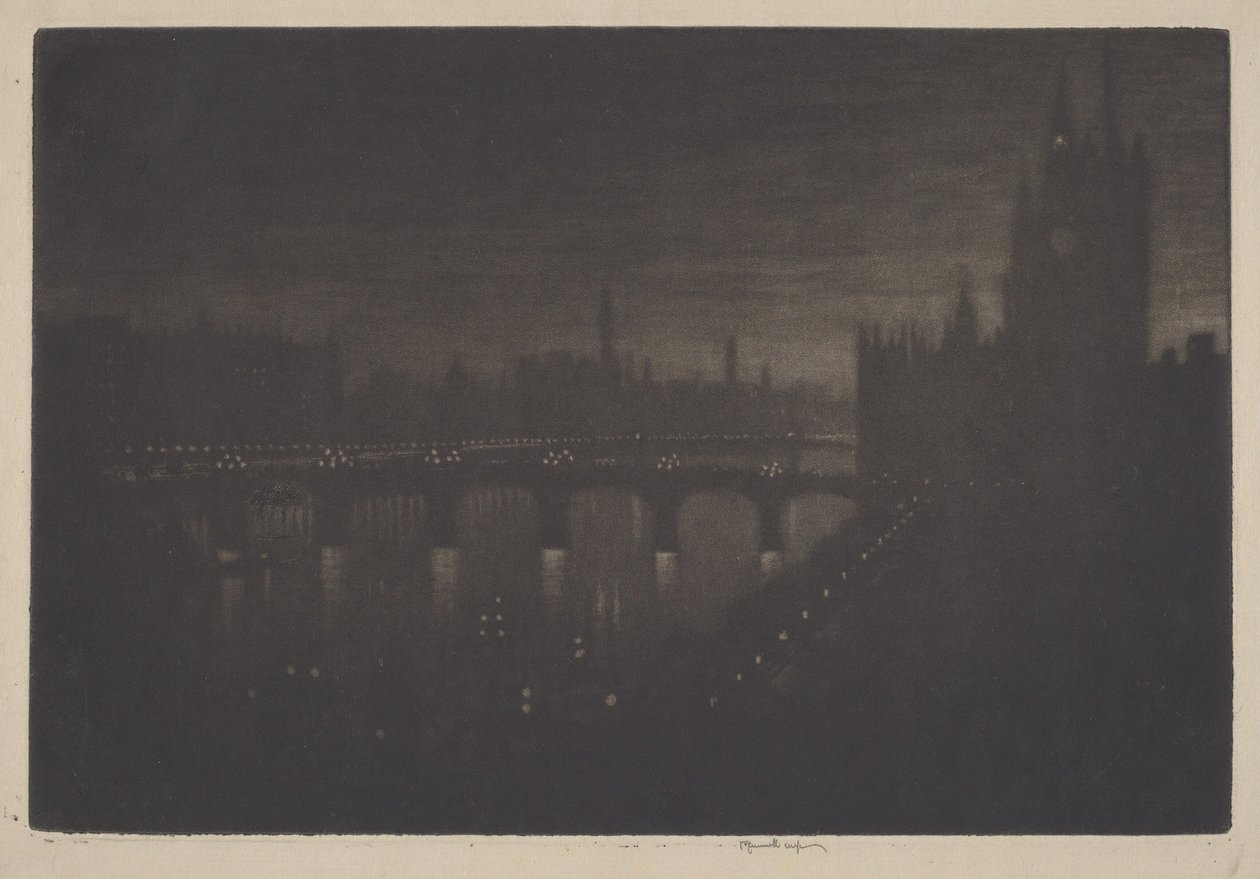 Westminster, sera da Joseph Pennell