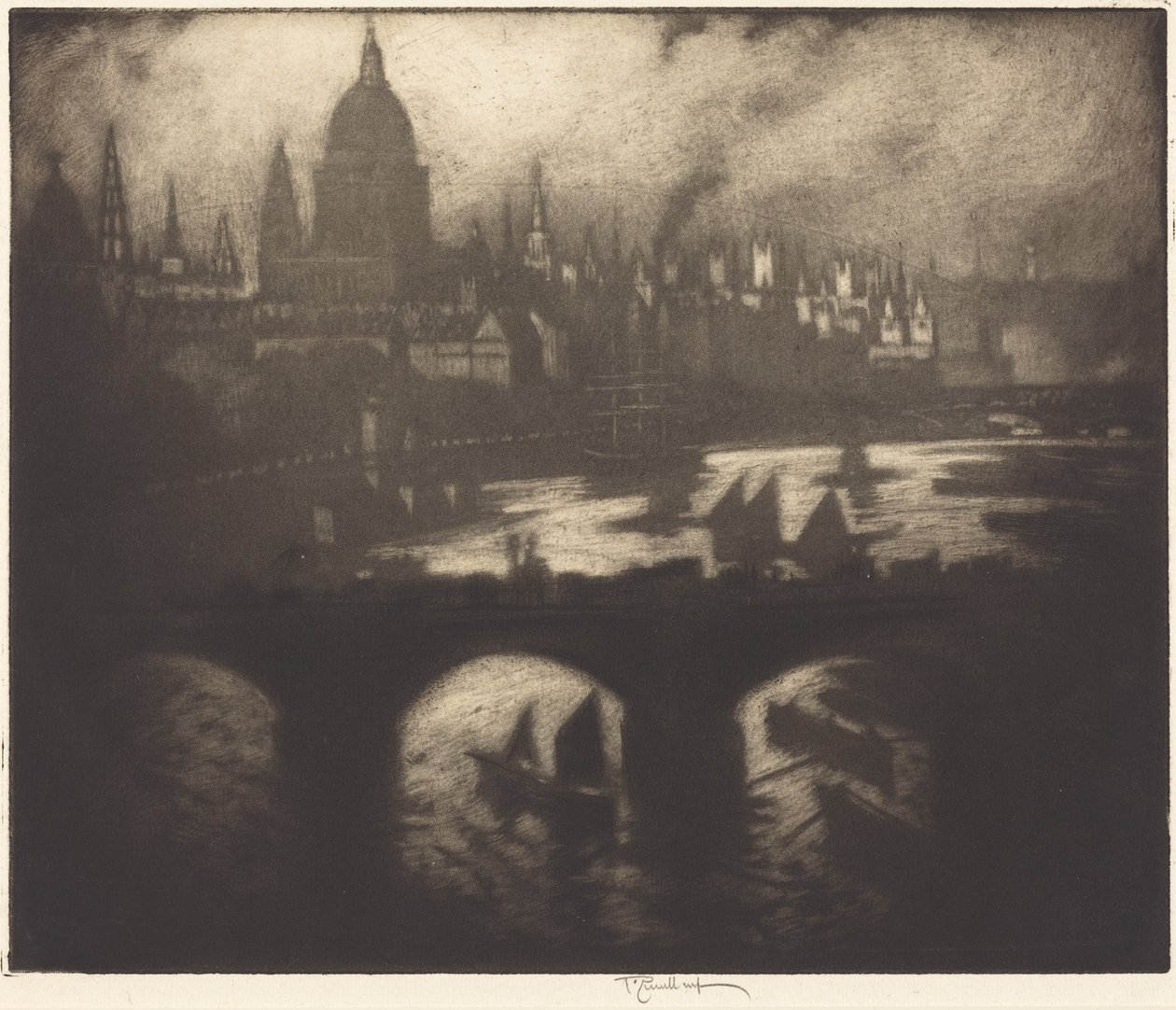 La città di Wren da Joseph Pennell