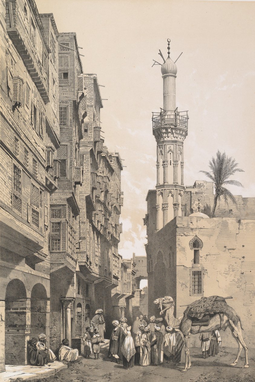 Una strada, a Rosette da Joseph Philibert Girault De Prangey