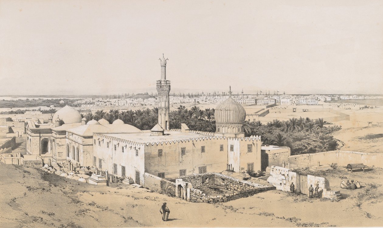 Moschea Nabédémiane, ad Alessandria da Joseph Philibert Girault De Prangey
