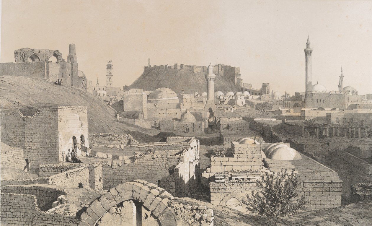 Alep, 1843 da Joseph Philibert Girault De Prangey