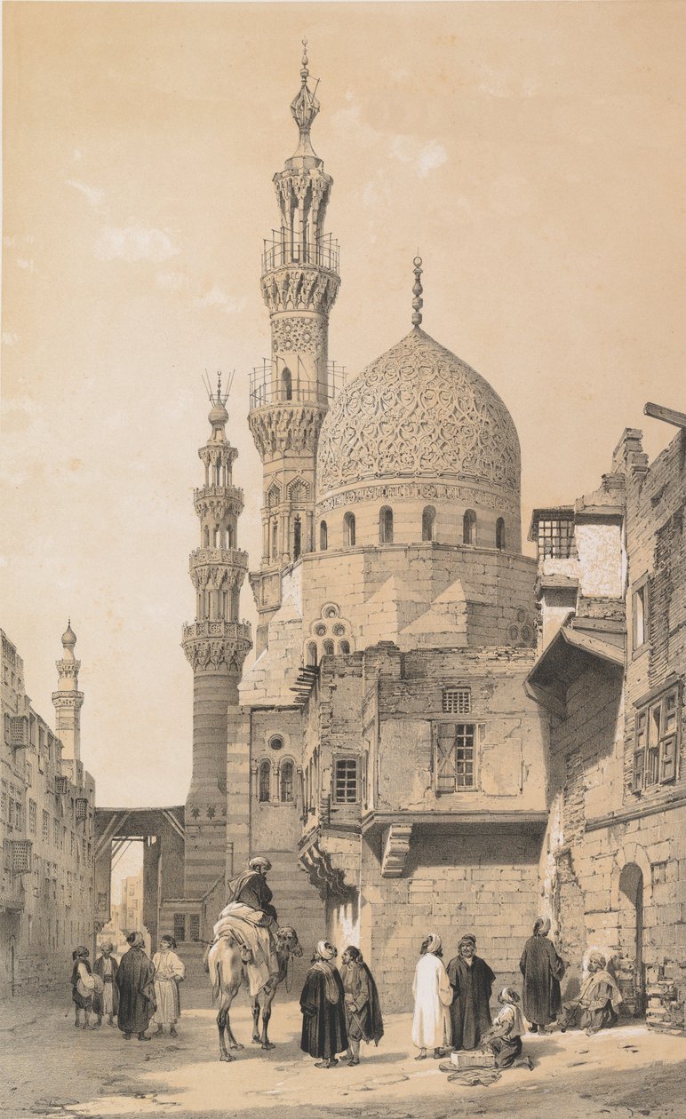 Moschea, al Cairo, 1843 da Joseph Philibert Girault De Prangey
