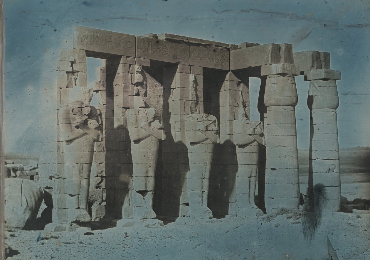 Ramesseum, Tebe da Joseph Philibert Girault De Prangey