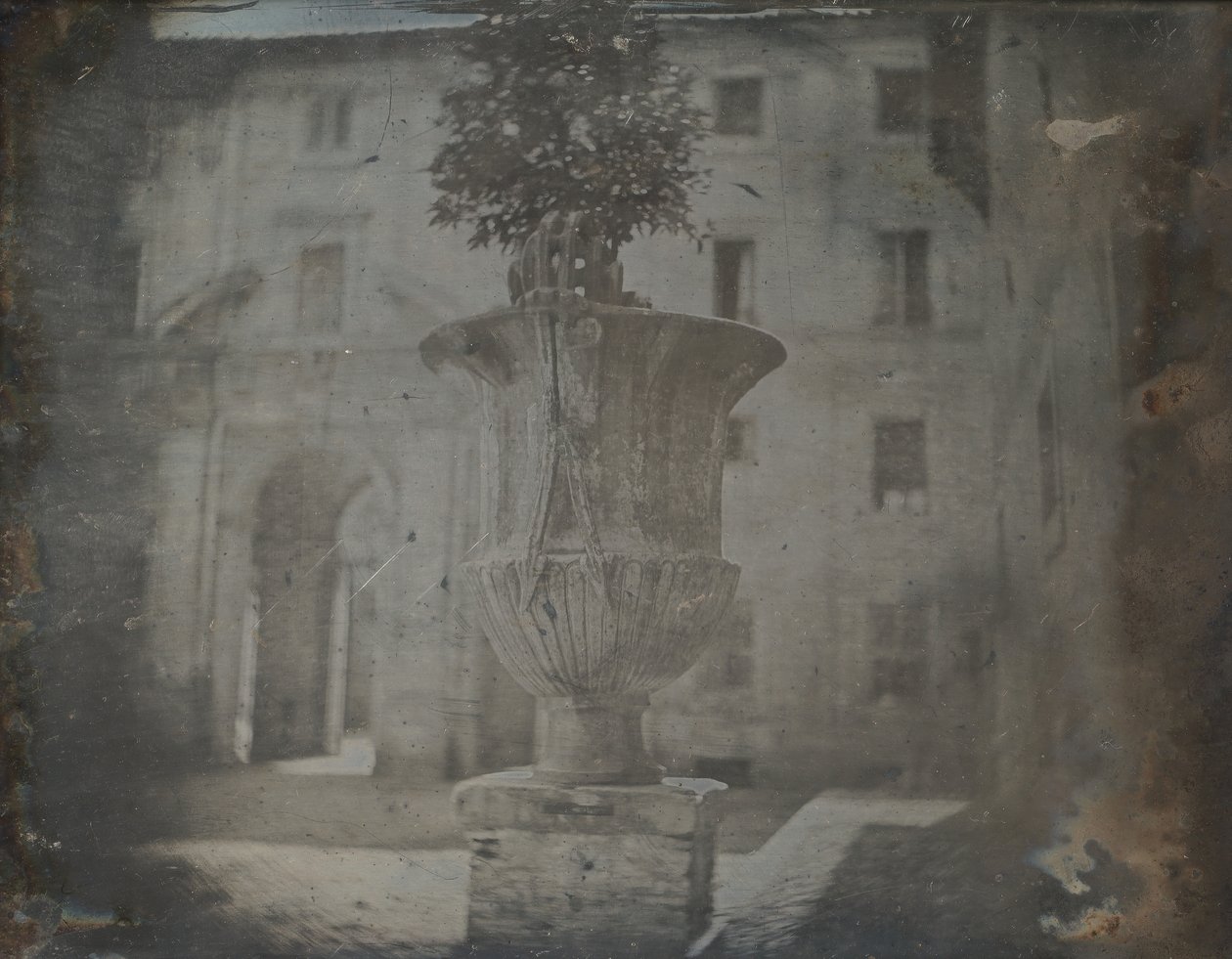 Vaso, Santa Cecilia in Trastevere, Roma, 1842 da Joseph Philibert Girault De Prangey