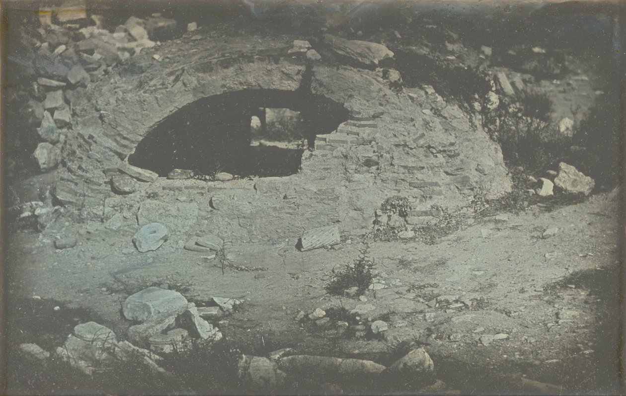 Atene. T.[emple] de Min.[erve] Poliade (1er plans) / [Apertura della cisterna ai piedi dell