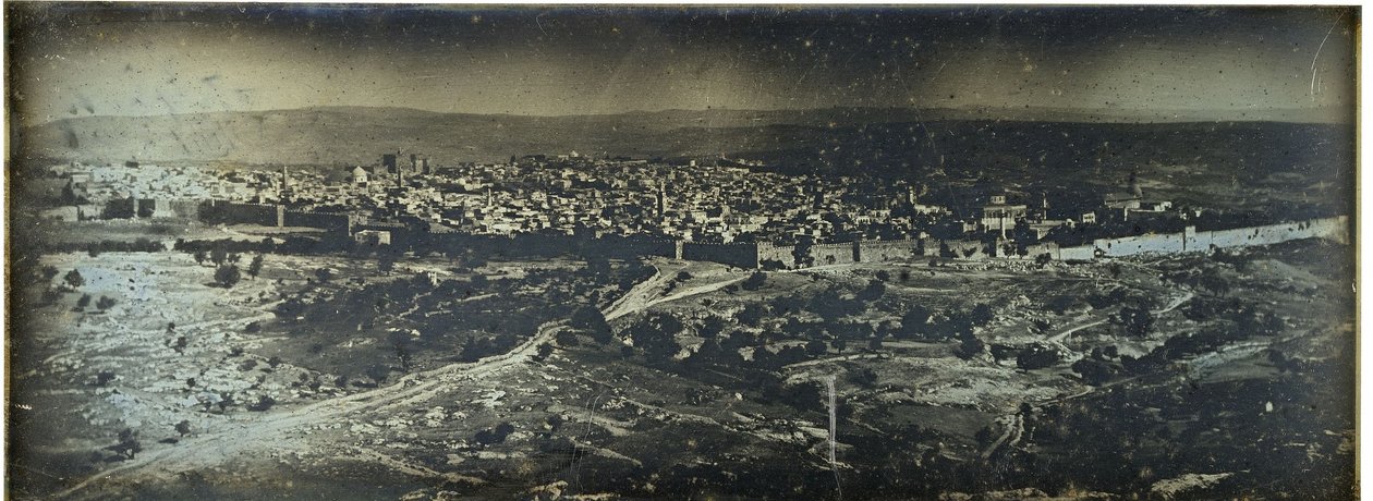Gerusalemme: vista panoramica da Joseph Philibert Girault De Prangey