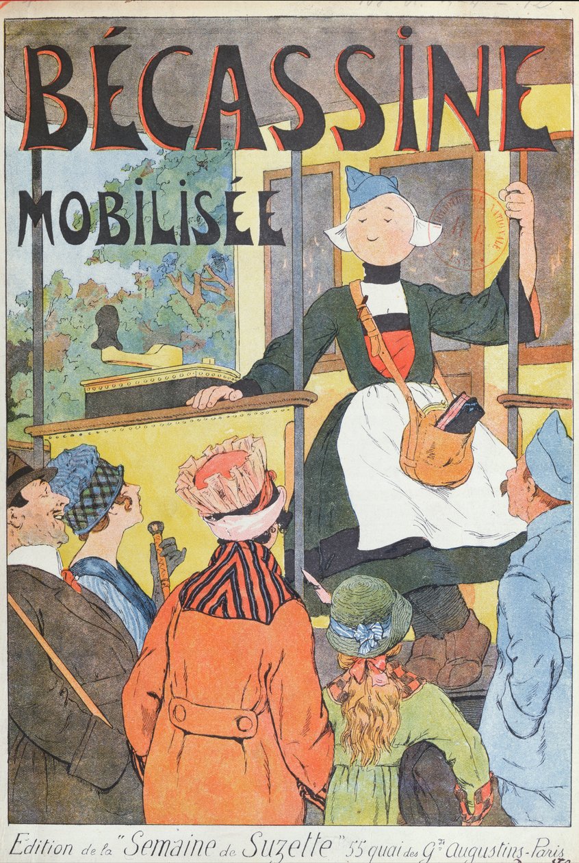 La partenza di Becassine, copertina di 