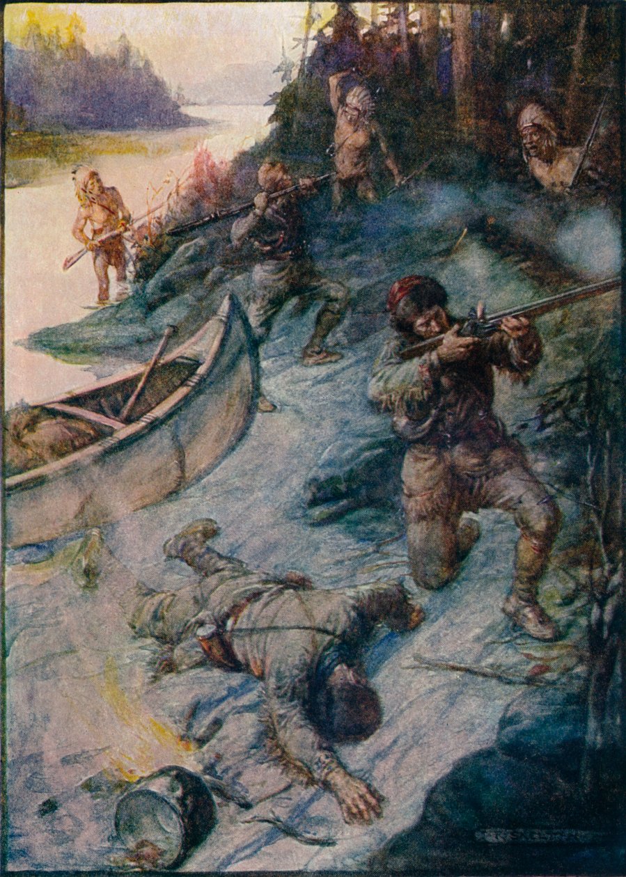 Nessun uomo era al sicuro, nessuna vita era al sicuro, 1908, c1920 da Joseph Ratcliffe Skelton