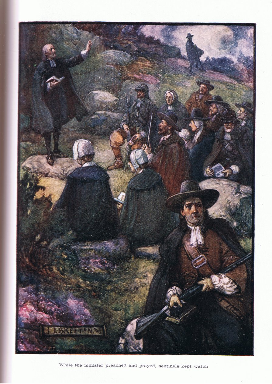 Mentre i ministri predicavano e pregavano, le sentinelle facevano la guardia da Joseph Ratcliffe Skelton
