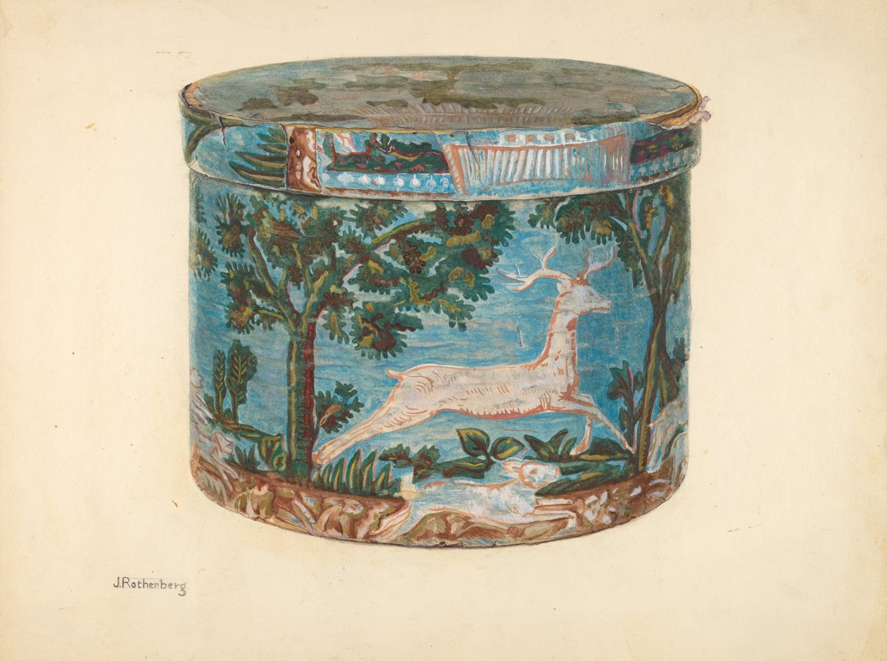 Scatola di cartone, c. 1938 da Joseph Rothenberg