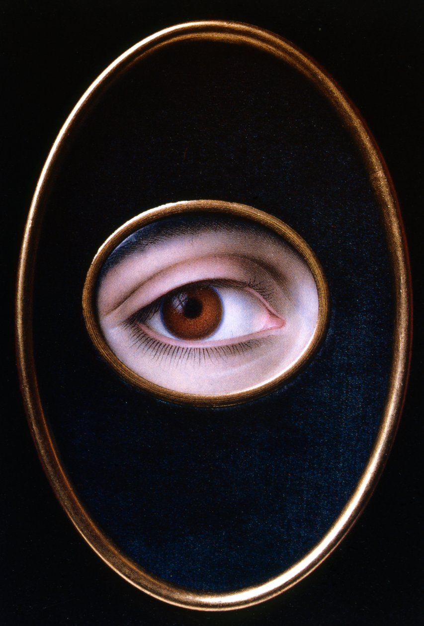 Occhio di una giovane donna da Joseph Sacco