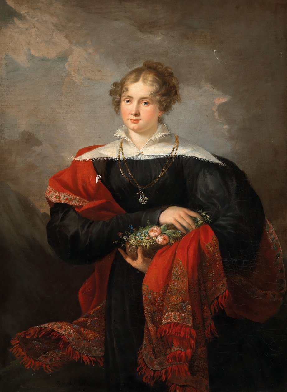Joseph Salomon Ritratto di signora 1852 da Joseph Salomon
