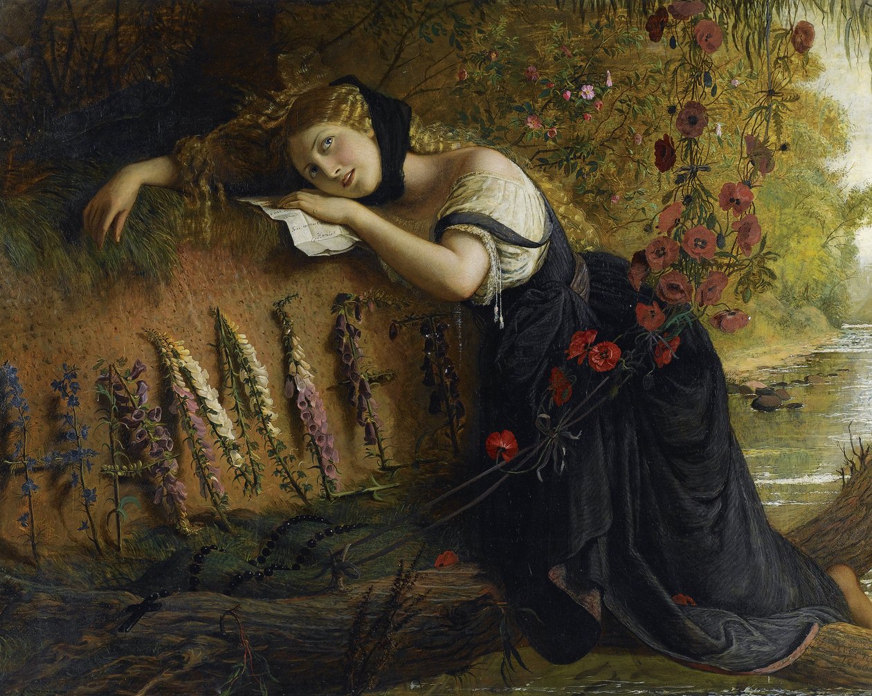 Ofelia da Joseph Severn