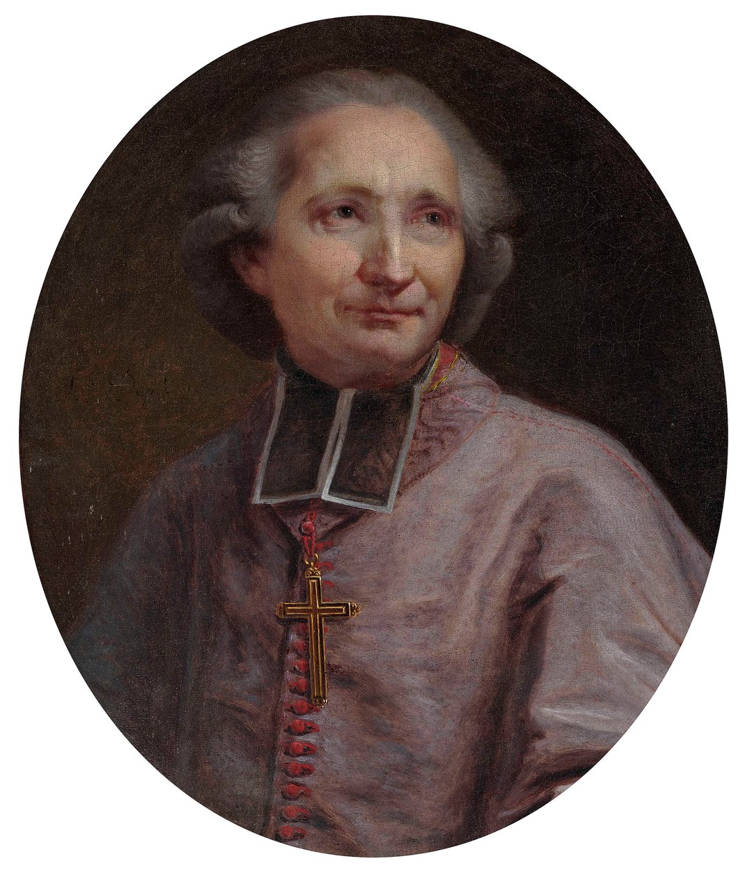 Antoine-Éléonor-Léon Leclerc de Juigné 1728-1811, seconda metà del XVIII sec. da Joseph Siffred Duplessis