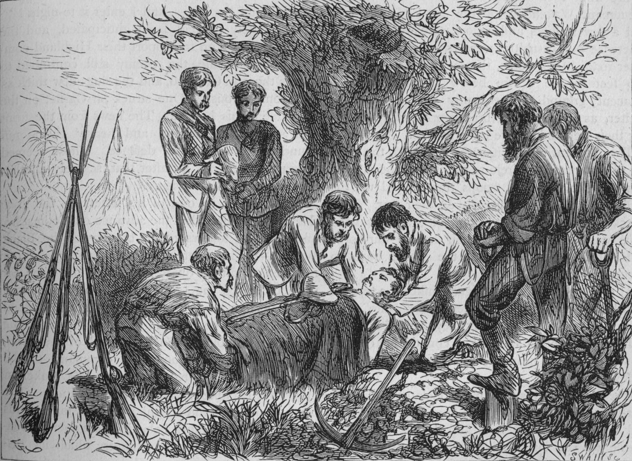Funerale di Eyre da Joseph Swain