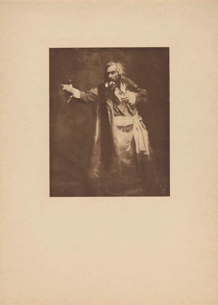 Shylock - Uno schizzo, 1901 (foto) da Joseph T. Keiley
