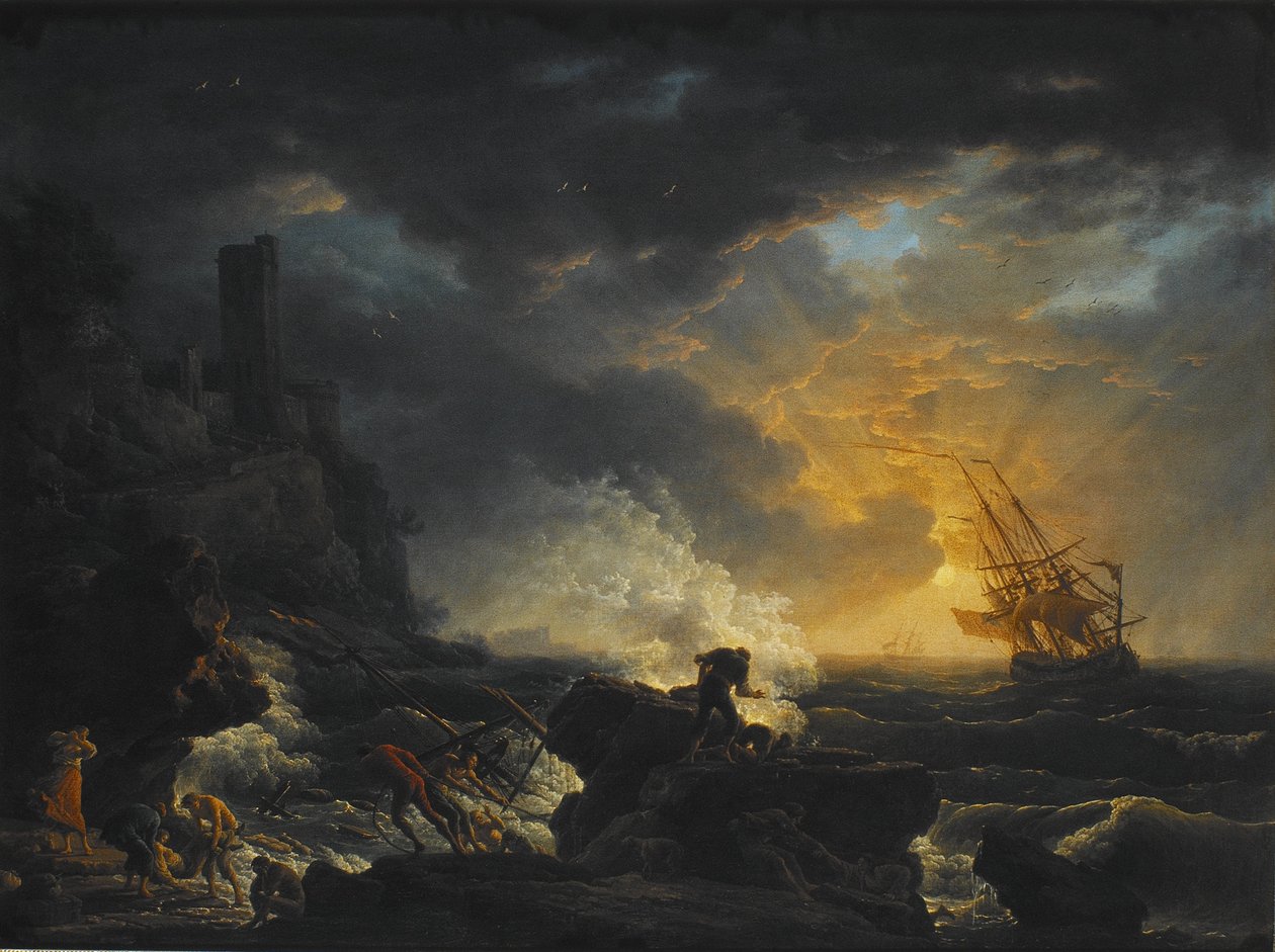 Olandese: Naufragio Naufragio da Joseph Vernet