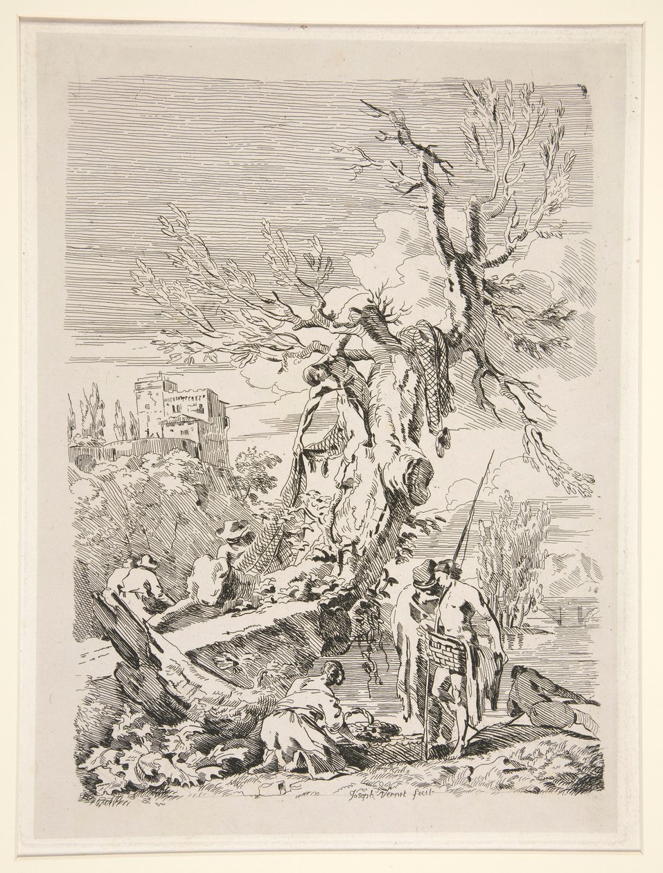 Il ritorno dalla pesca da Claude Joseph Vernet