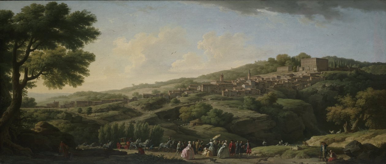Villa at Caprarola da Joseph Vernet