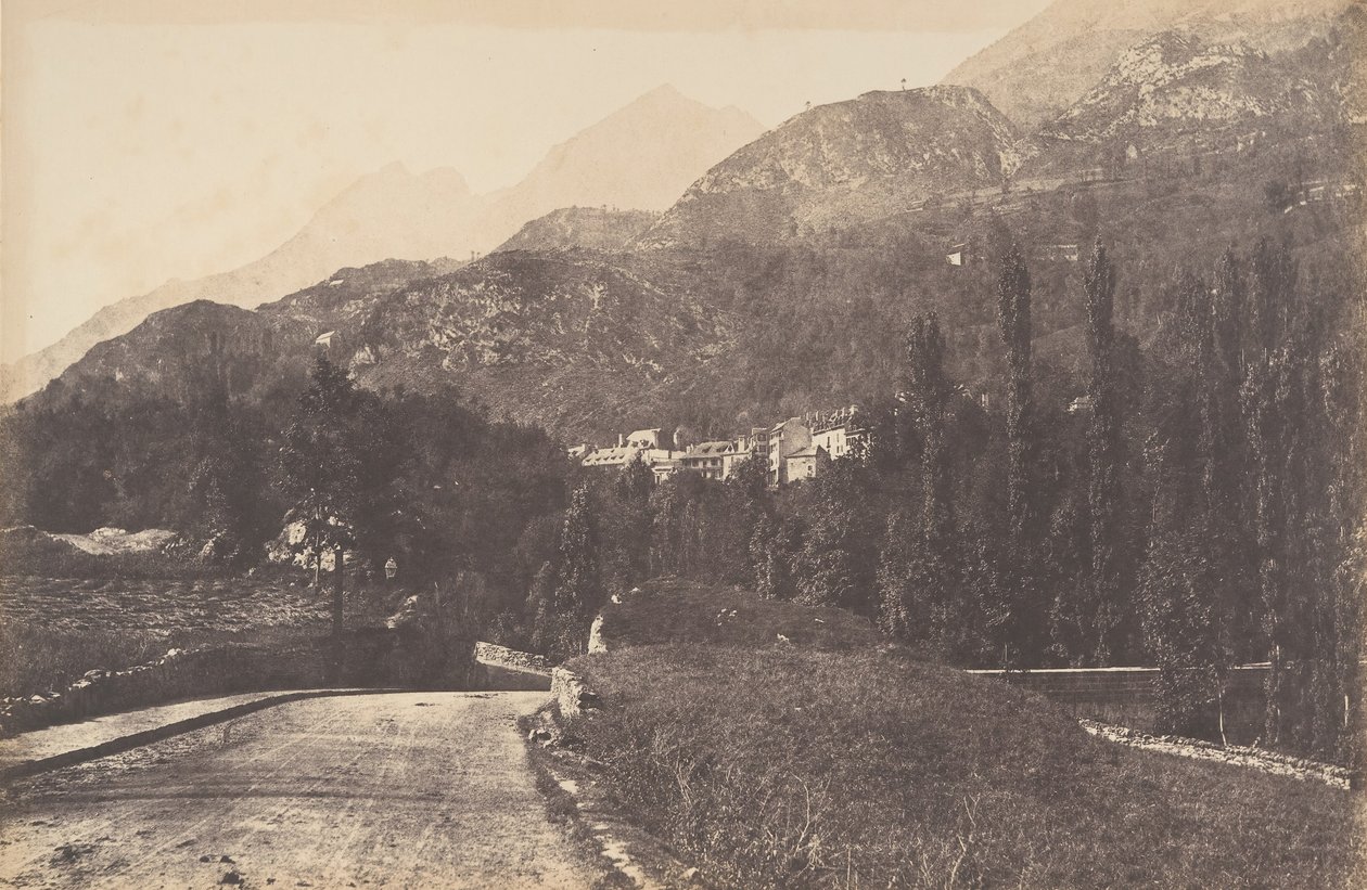 Veduta delle acque di Saint-Sauveur, 1853 da Joseph Vigier