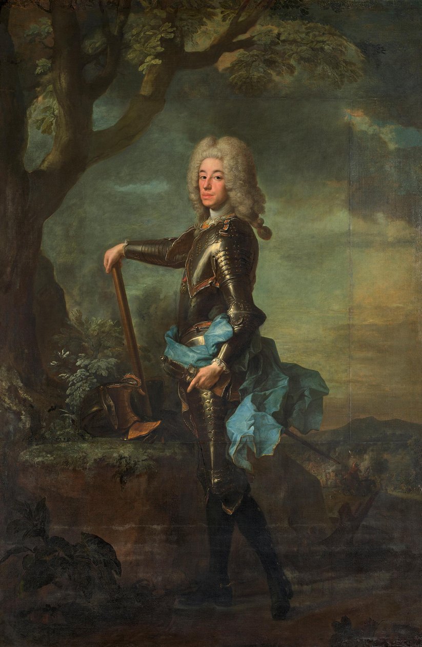 Elettore Carlo Alberto di Baviera, poi imperatore Carlo VII (1697-1745) da Joseph Vivien