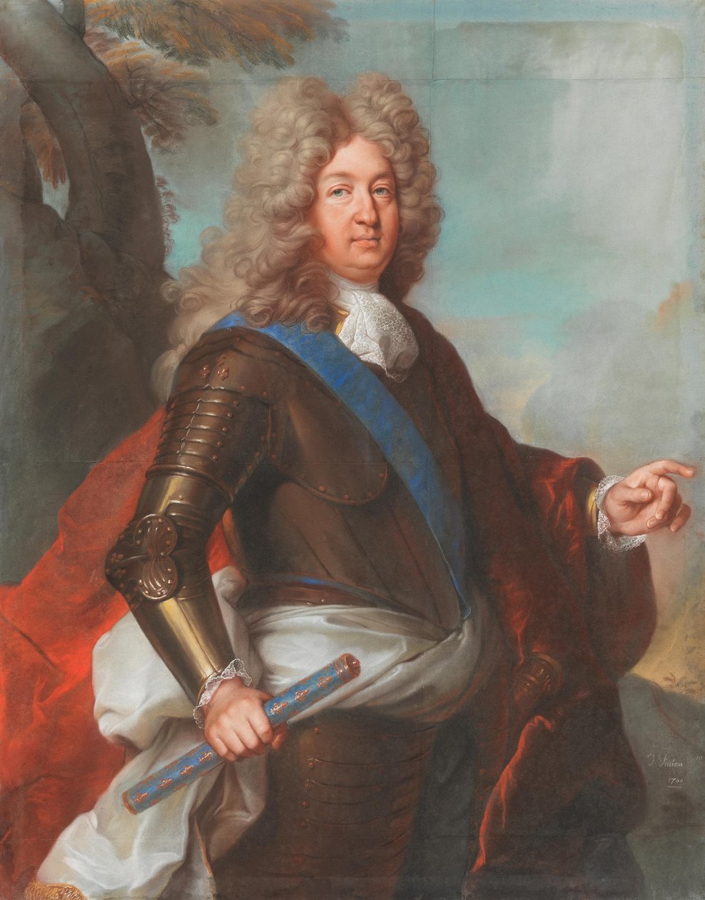 Luigi, Delfino di Francia, detto "le Grand Dauphin" (1661-1711) da Joseph Vivien