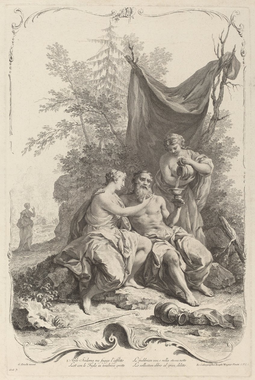 Lot e le sue Figlie da Joseph Wagner