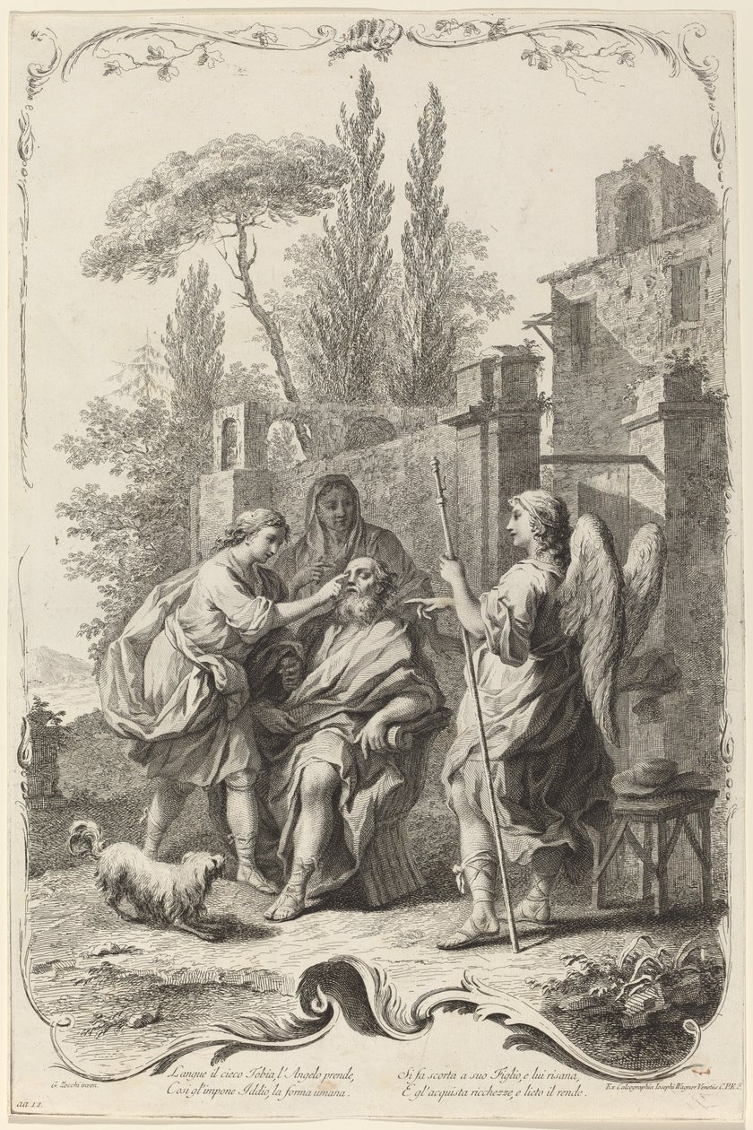 Il cieco Tobia da Joseph Wagner