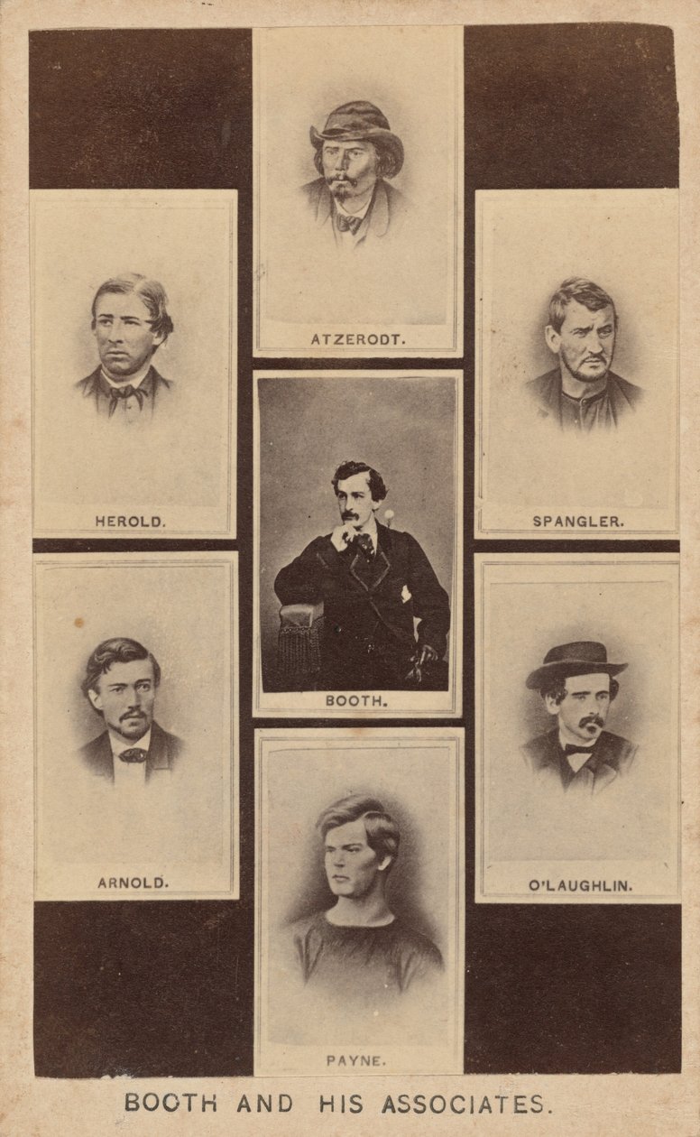 Booth e i suoi soci, 1865 (foto) da Joseph Ward