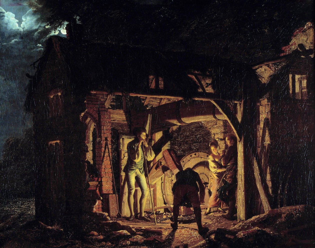 Una fucina nel XVIII secolo da Joseph Wright of Derby