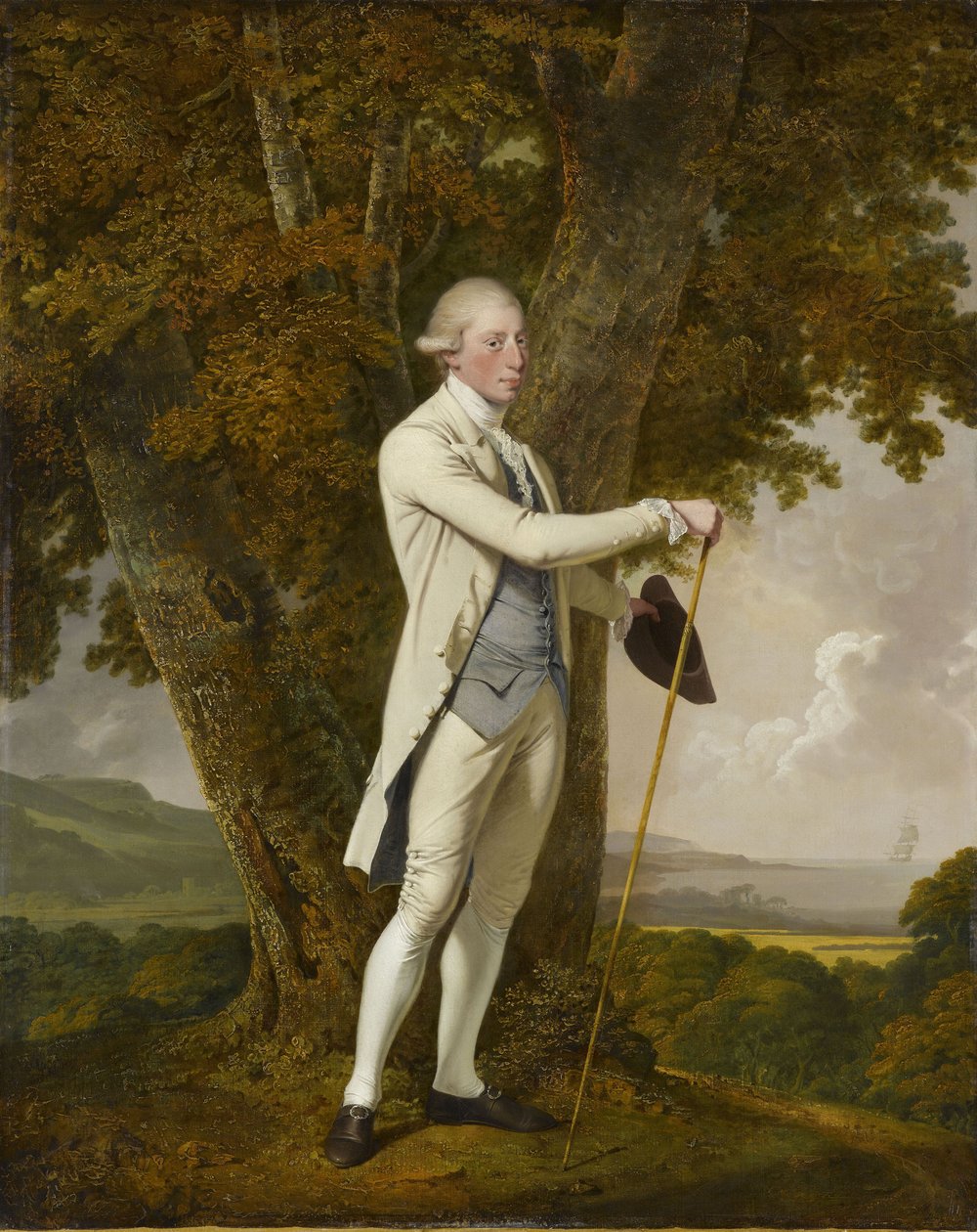 Ritratto di John Milnes da Joseph Wright of Derby