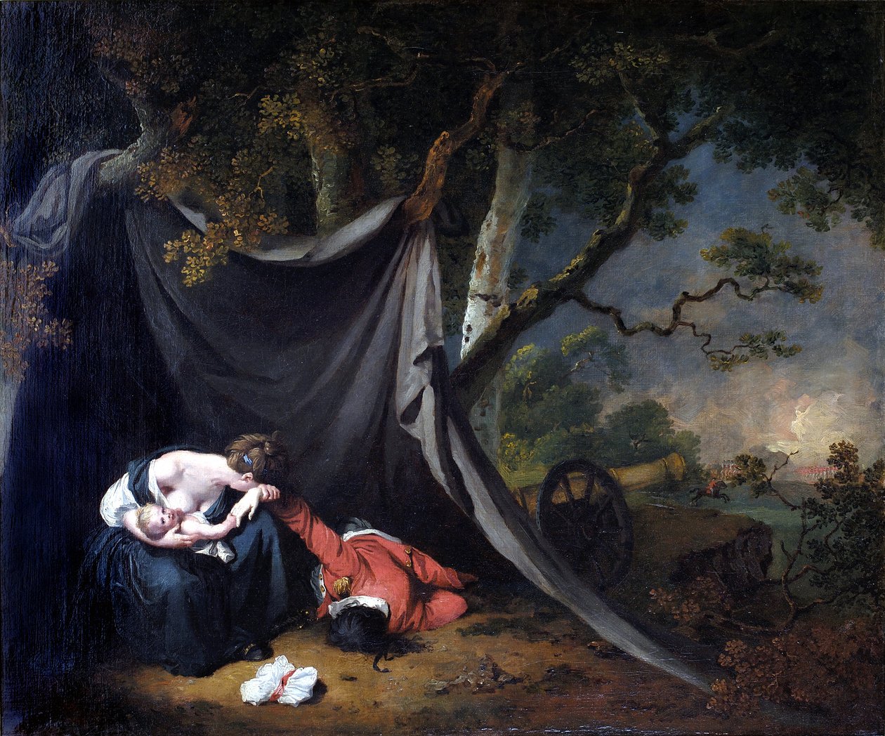 Il Soldato Morto da Joseph Wright of Derby