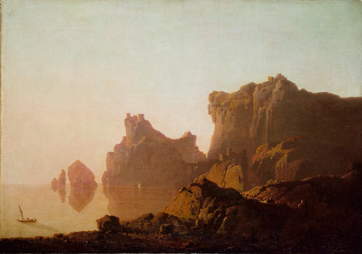 Il Golfo di Salerno da Joseph Wright of Derby