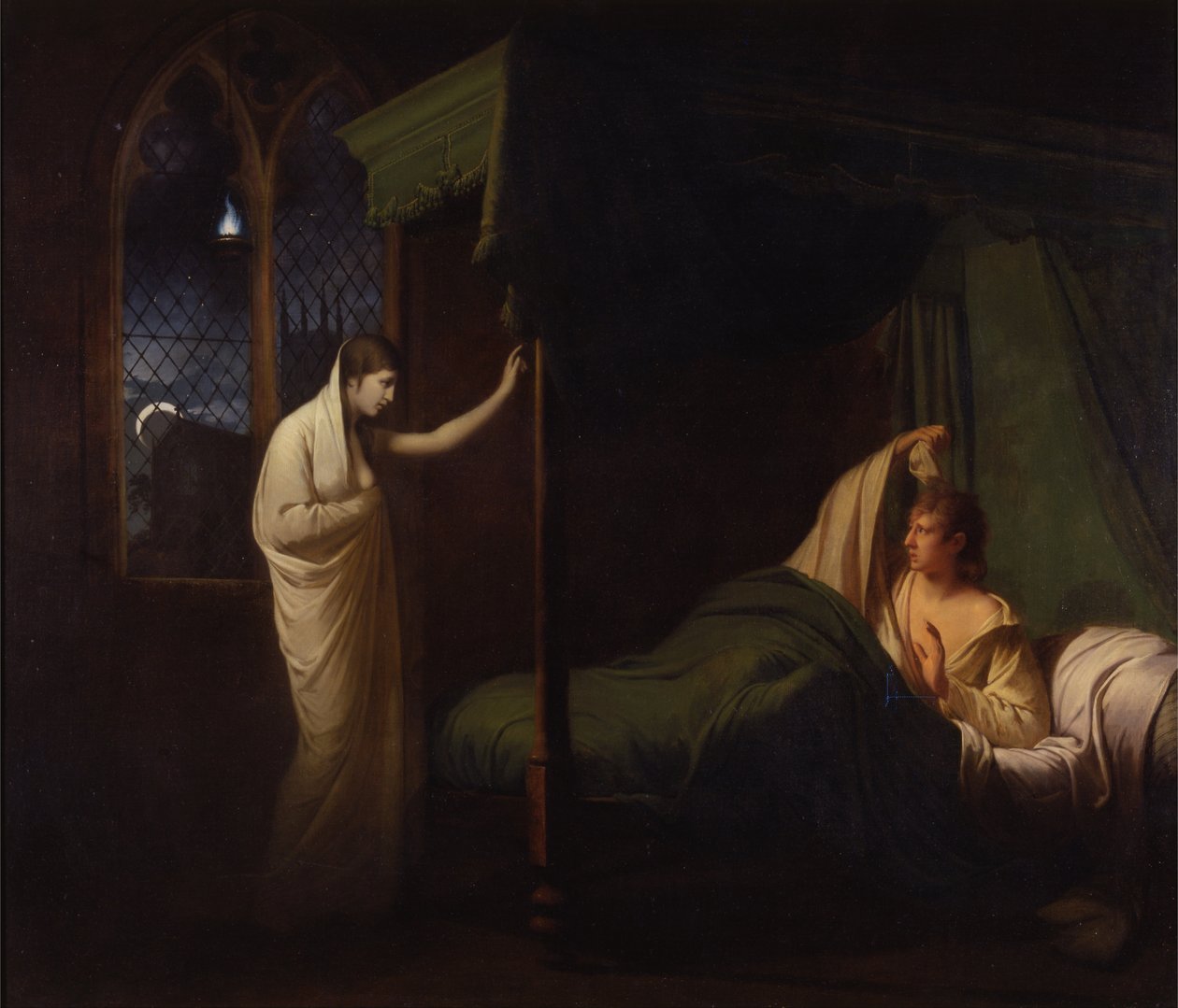 William e Margaret dalle "Reliques of Ancient English Poetry" di Percy da Joseph Wright of Derby